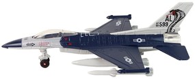 Lean Toys Stíhačka na trecí pohon - 1:72 Tmavomodrá