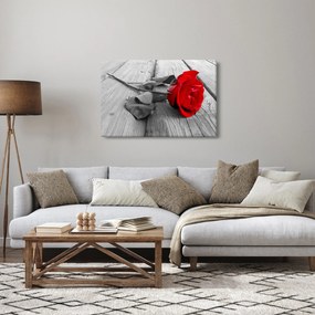 Obraz červených ruží (90x60 cm)