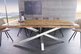 Dizajnový jedálenský stôl Shark 220 cm teak