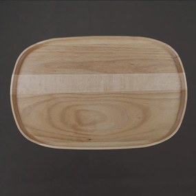 AMADEA Drevený podnos, masívne drevo, 31 cm