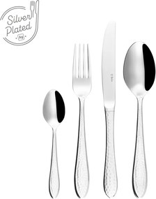 Príborový set 24 ks dezertný - Queen postriebrený - 120985