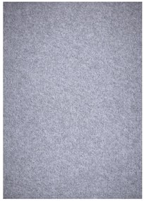 Vopi koberce Kusový koberec Quick step sivý - 60x110 cm