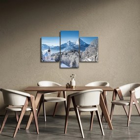 Obraz - Zasnežená krajina (90x60 cm)