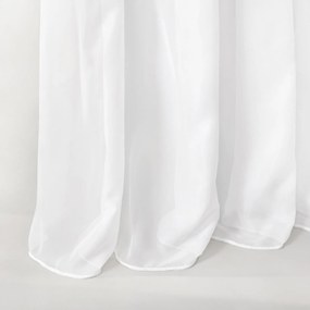 Goldea hladký voál – biely 300 cm