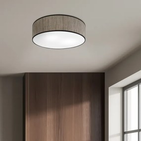 Stropné svietidlo SIRJA 2xE27/15W/230V, priemer 45 cm, hnedé