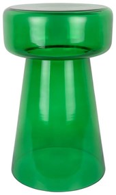 Sklenený okrúhly odkladací stolík ø 30 cm Corcho – Leitmotiv