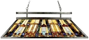 Elstead QZ-INGLENOOK-ISLE - Závesný luster na reťazi Tiffany INGLENOOK 3xE27/100W/230V