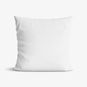 Goldea bavlnená obliečka na vankúš - biela 50 x 60 cm