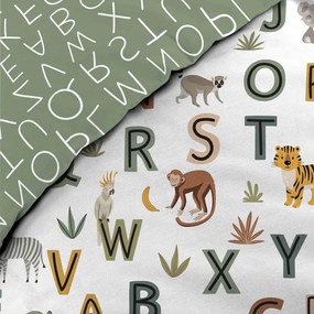 Bavlnené detské obliečky na jednolôžko 140x200 cm Tigry – douceur d'intérieur