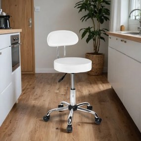 Kancelárska stolička GAMMA biela