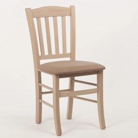 Stima Stolička VENETA s čalúneným sedákom Vyberte odtieň ->: Dub Sonoma, Vyberte látku ->: LUX Camel 2