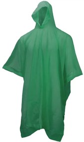 Kapesní pláštěnka ve stylu ponča - Zelená