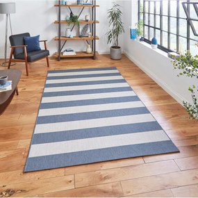 Béžovo-modrý vonkajší koberec 230x160 cm Santa Monica - Think Rugs
