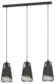 Eglo 49448 - Luster na lanku AUSTELL 3xE27/60W/230V