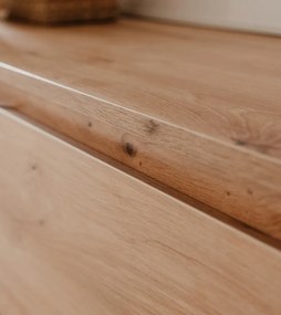 Skrinka 2-dverová Korsika, dub artisan