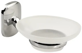 Aqualine Aqualine, RUMBA mydlenička, mliečne sklo, chróm, RB102