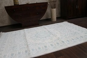 Kusový koberec AKRYLOVÝ MIRADA 5409 modrý (Mavi) Fringe
