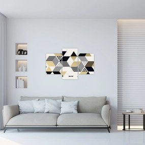 Obraz - Geometrické tvary N⁰1 (90x60 cm)