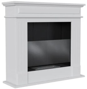 Stojaci biokrb so sklom biely November s vlastnou montážou