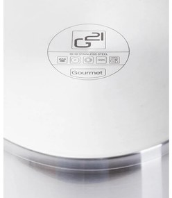 Sada riadu G21 Gourmet Miracle s hrncom navyše, 11 dielov, nerez/greblón 6352112