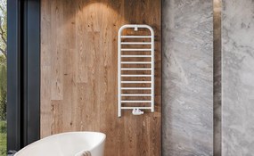 Deante Silia, kúpeľňový radiátor 500x1210 mm, 458W, biela matná, DEA-AGI_AG41
