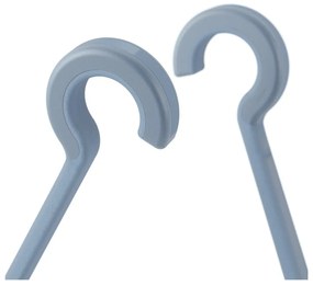 Modrá závesná plastová kúpeľňová polička Flex – Umbra