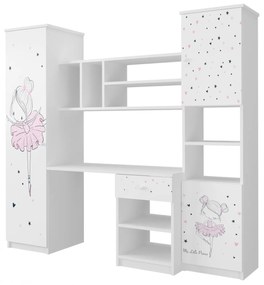 Detská stena do izby - RUŽOVÁ BALETKA