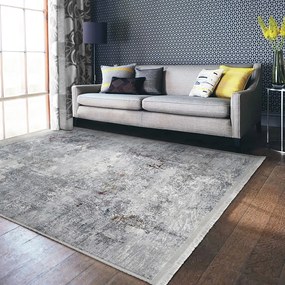 Sivý koberec behúň 80x200 cm – Mila Home