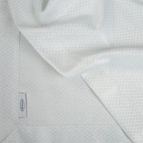 Luxusný obrus Jowita lurex 140 × 180 cm – biela/strieborná