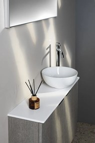 Sapho Sapho, LATUS X umývadlová skrinka 78,8x50x22cm, dub cuneo, LT110-SET09