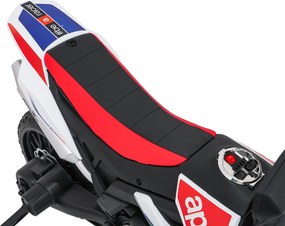 Ramiz Detský motocykel Aprilia RX biely