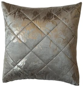 Obliečka na vankúš Mirena RQ-196 40x40 cm strieborná