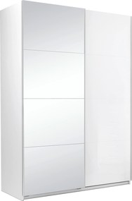 XXXLutz SKRIŇA S POSUVNÝMI DVERAMI, biela, 150/210/62 cm P & B - Skrine - 000885000901
