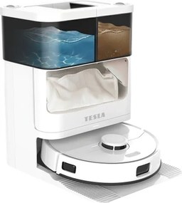 TESLA Electronics RoboStar - Inteligentný robotický vysávač 3 v 1 5200 mAh Wi-Fi biela
