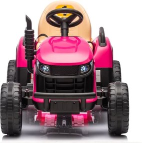 LEAN CARS Batériový traktor BBH-030 ružový