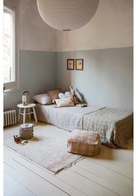 Svetloružový taburet Vichy Rose – Lorena Canals