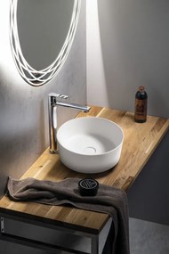 Sapho Sapho, THIN umývadlo na dosku Ø 39 cm, bielá mat, WN185