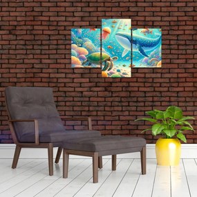 Obraz - Svet pod hladinou (90x60 cm)