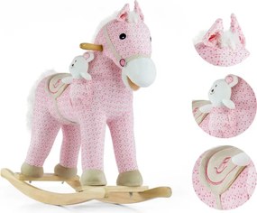 Hojdací koník Pony ružový
