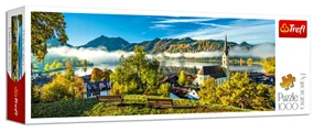 Panoramatické puzzle 1000 dielov "Schlierske jazero" 40 x 13,5 x 6,7 cm