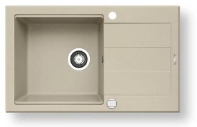 Pyramis 70083601 - Kuchynský drez SPARTA PLUS LUX 78x48 cm granit/béžová