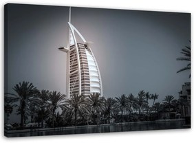 Obraz na plátně Hotel Burj Al Arab Dubai - 100x70 cm