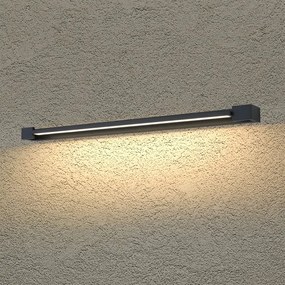 Brilagi-LED Kúpeľňové osvetlenie zrkadla AQUA LINE LED/24W/230V 90 cm IP44 čierne