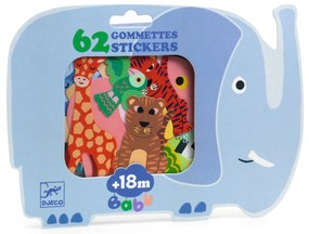 Moje prvé samolepky - zvieratká zo safari