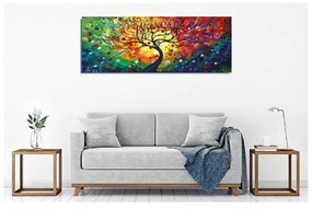 Nástenný obraz na plátne Tree, 80 × 30 cm