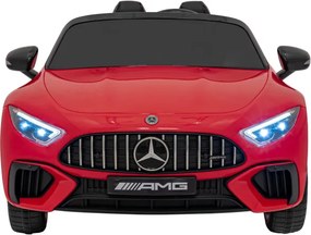 Elektrické autíčko Mercedes Benz AMG SL63 červené