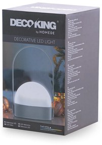 Přenosná LED lampa KAMPI šedá