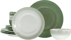XXXLutz JEDÁLENSKÝ SERVIS Celadon Mix 12-dielne Creatable - Online Only bytové doplnky - 007768068102