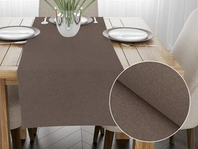 Biante Dekoračný behúň na stôl BKR-504 Hnedý 20x140 cm
