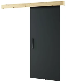 Posuvné dvere 90 cm Lovella (dub artisan + čierna matná). Vlastná spoľahlivá doprava až k Vám domov. 1043544
